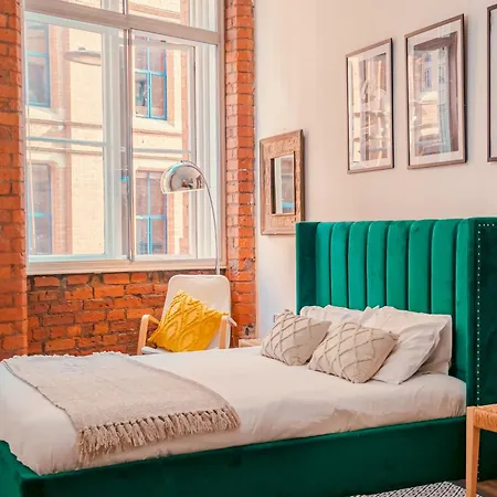 Chic Georgian Flat In Central Manchester Exterior photo
